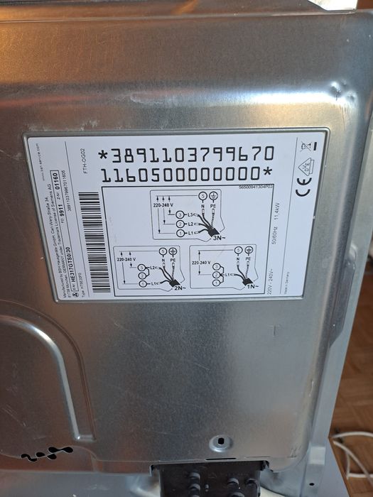 Piekarnik Siemens wraz z płytą grzewczą