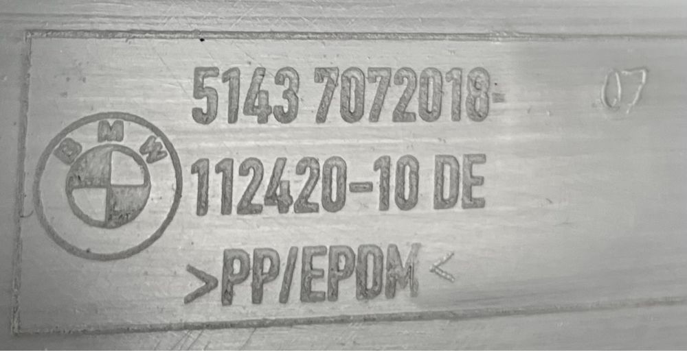 Pilar traseiro bmw E87 E81