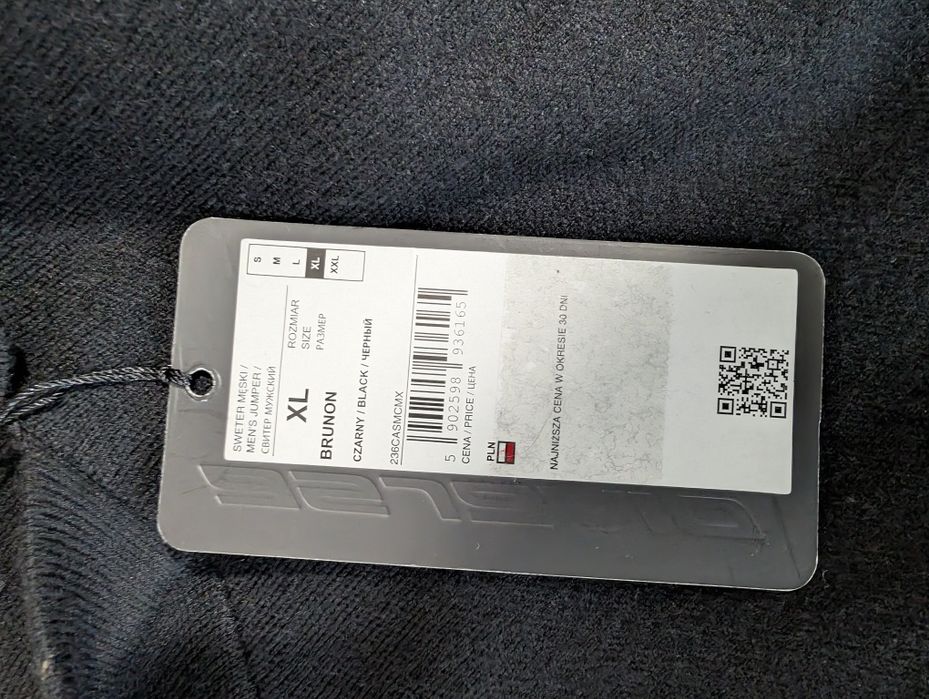 Nowy sweter z kapturem Diverse rozmiar XL