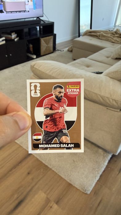 Cromo Salah Gold 2026