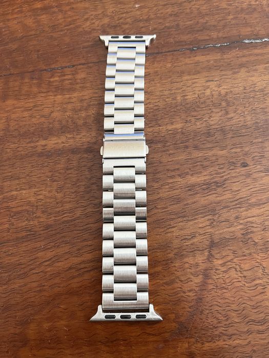 Pulseira apple watch aço 44 a 49mm
