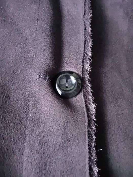 Czarny kożuszek, rozmiar M.