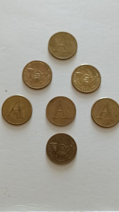 Żetony do telefonu z prl