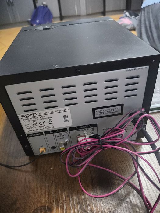 Wieża Hi-fi SONY CMT-SBT40D