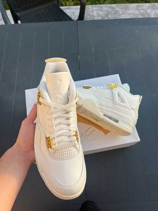 Nike_Air_Jordan_4 |Metallic Gold |Retro| rozmiar EU40