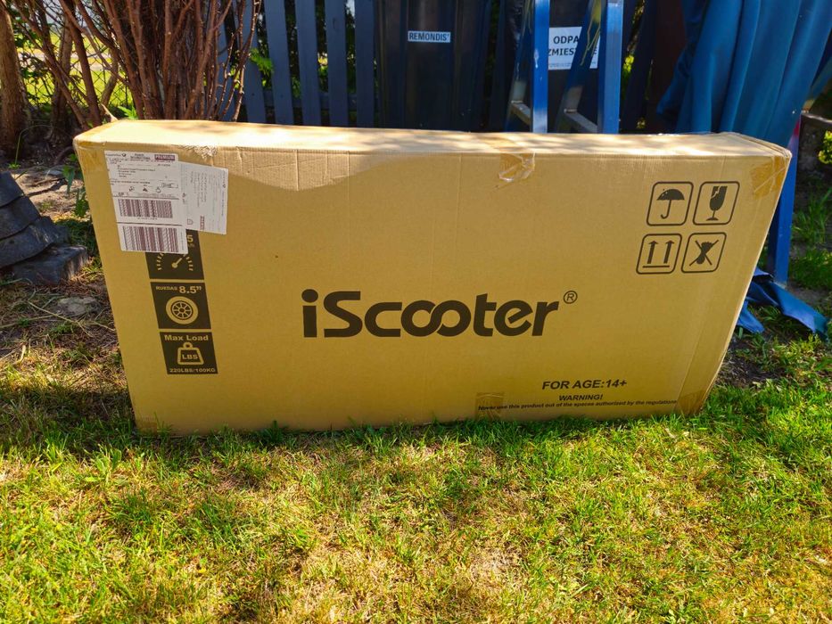 Hulajnoga elektryczna Iscooter i9 350W 7.5ah 30km/h