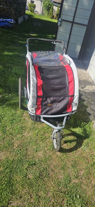 Przyczepka dostawka do roweru  guto dla dzieci