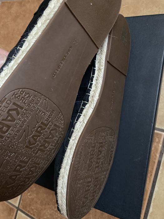 Espadryle meskie Karl Lagerfeld