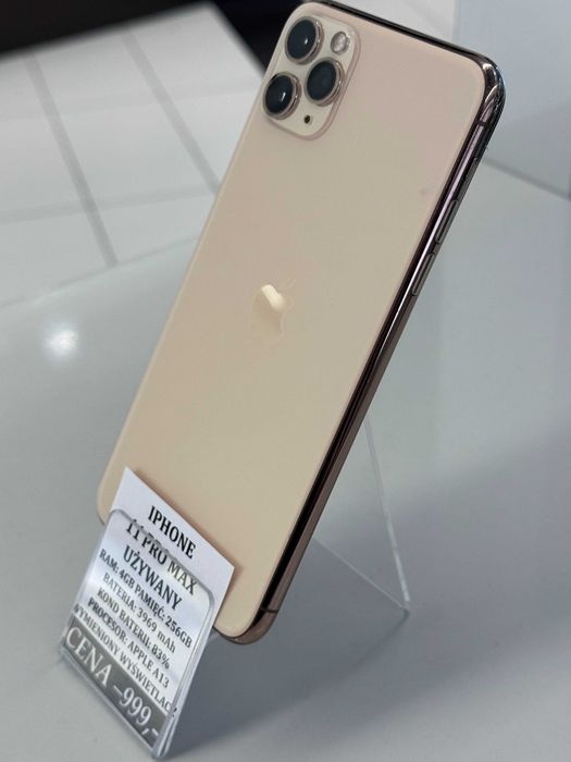iPhone 11 PRO MAX 256GB Bat 83% Topcase Vivo *Raty 0%