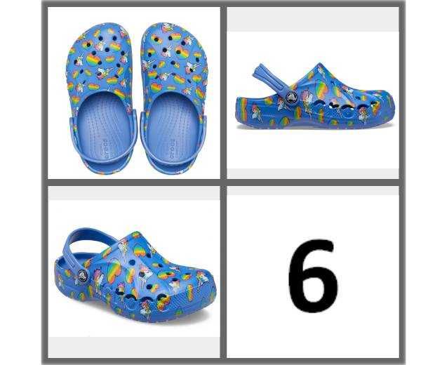 Дитячі та підліткові сабо crocs оригінал LiteRide Echo Classic Cutie