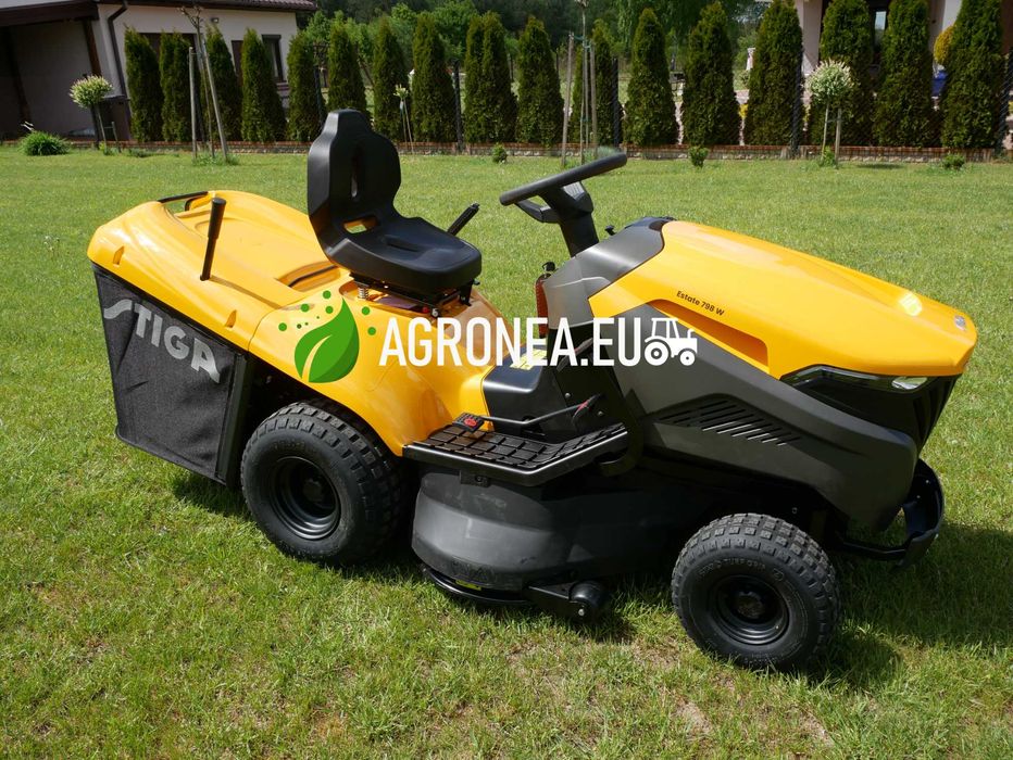 STIGA traktor kosiarka 798W 2 cylindry HST kosz 300l Nowa Gwarancja