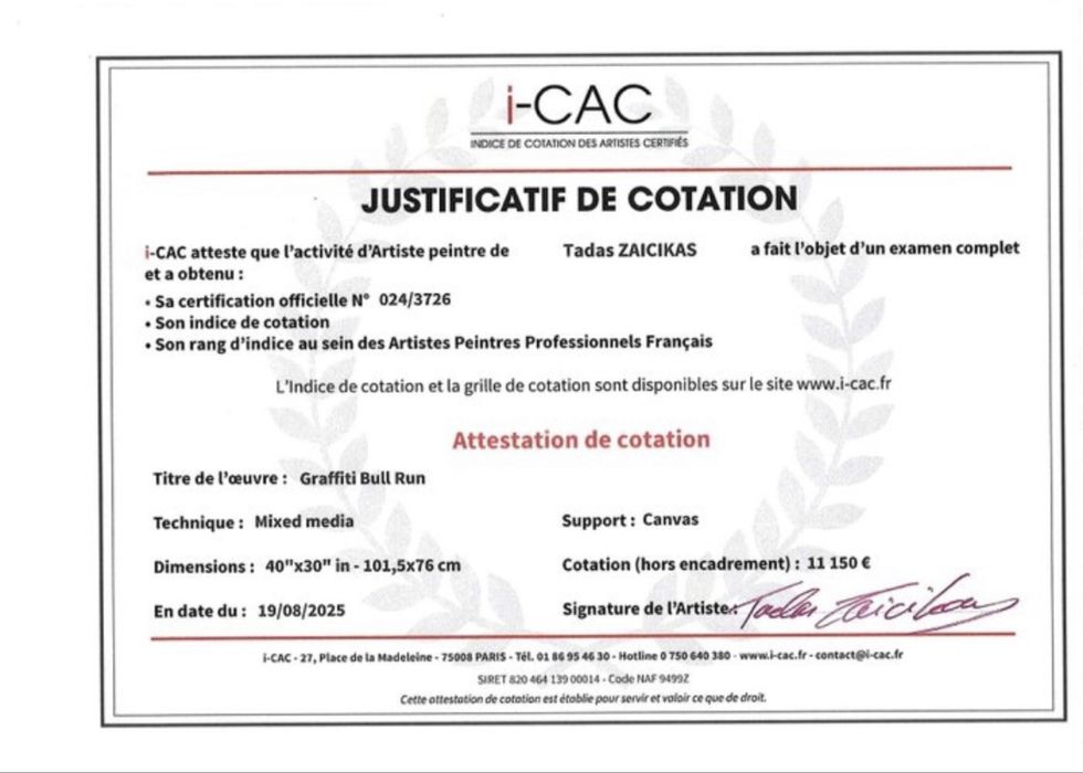 Tedy zet ( XX ), graffiti Bull Run