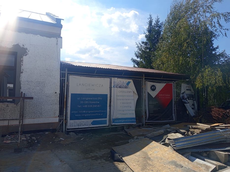 Hala garazowa w całości / na części