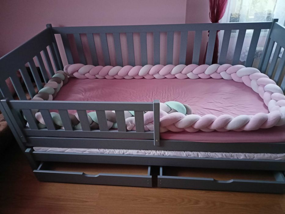 Podwójne wysuwane łóżko 90x200