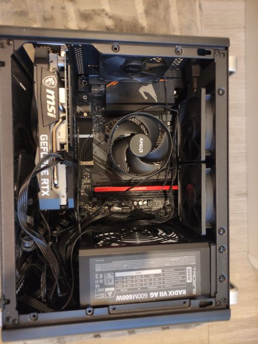 Torre com AMD com 16gb RAM e grafica RTX3050 6gb