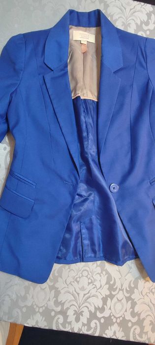Blazer Bershka azul