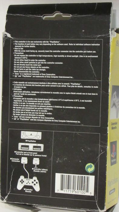 Comando original em caixa SCPH-1080E para Sony Playstation PS1 PSX