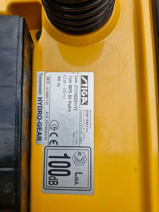 Kosiarka traktorek Stiga 13hp honda hydrostatic 2013r