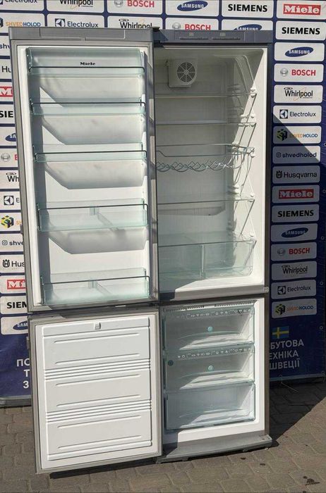 Холодильник б/в MIELE 200/60/60 Металік Крапельний #07799