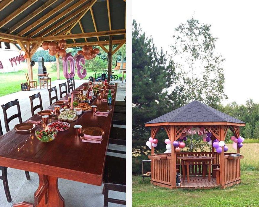 Domek dla 13 osób. Sauna, balia z jacuzzi.