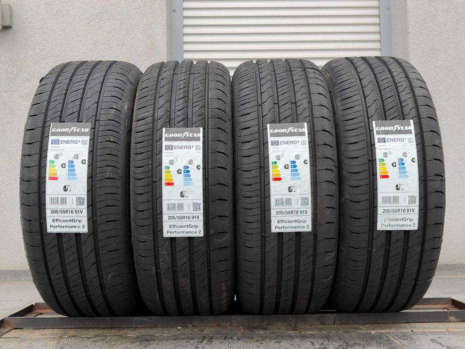 x4 letnie 205/55R16 GoodYear EfficientGripPerf2 91V prod. 2026r! B,A,69db