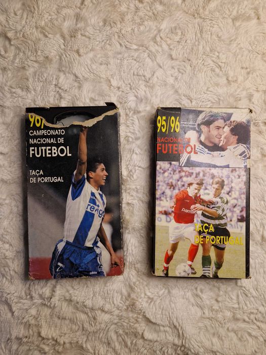 Cassete VHS campeonato nacional FC Porto 95/96 e 96/97