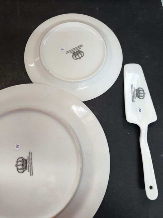 Jogo Pratos Borboletas - Porcelana