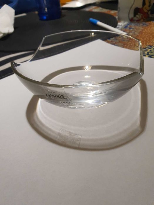 Atlantis Cristal, Taça/Salsa na embalagem original. Nova.