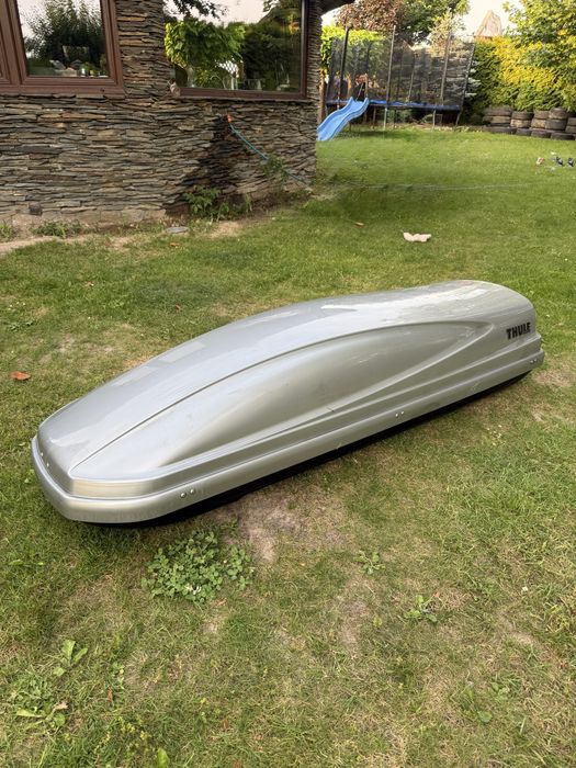 Box dachowy Thule Atlantis 600 - Srebrny