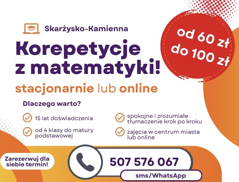 MATEMATYKA - korepetycje