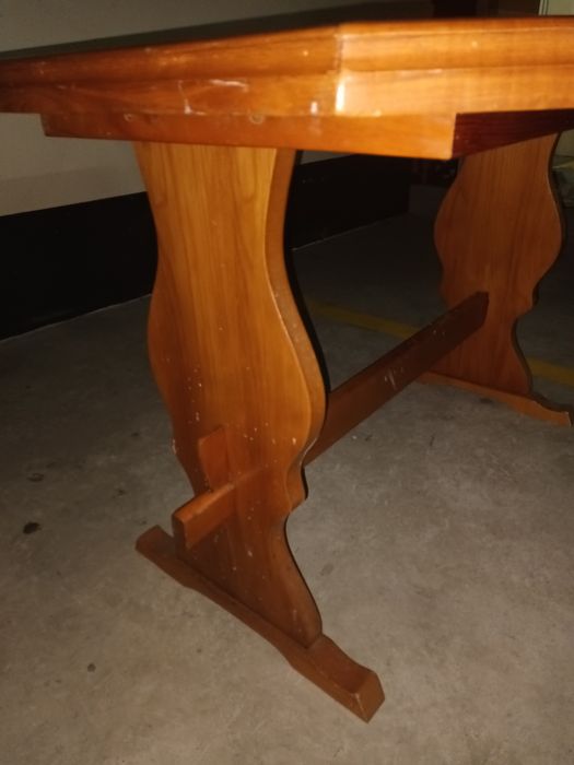 Mesa em pinho maciço 120x08o