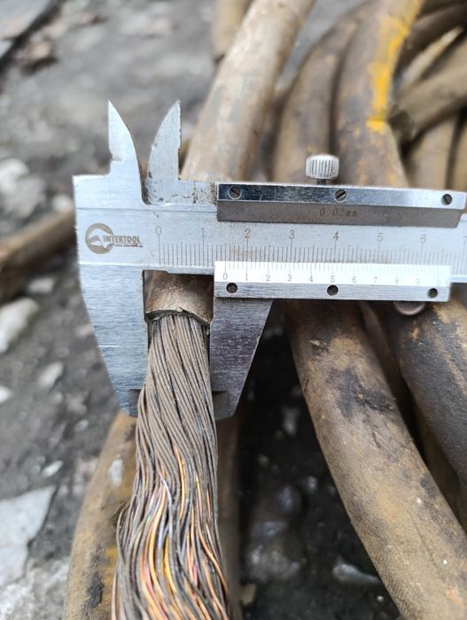 Кабель сварочный, силовой медный.