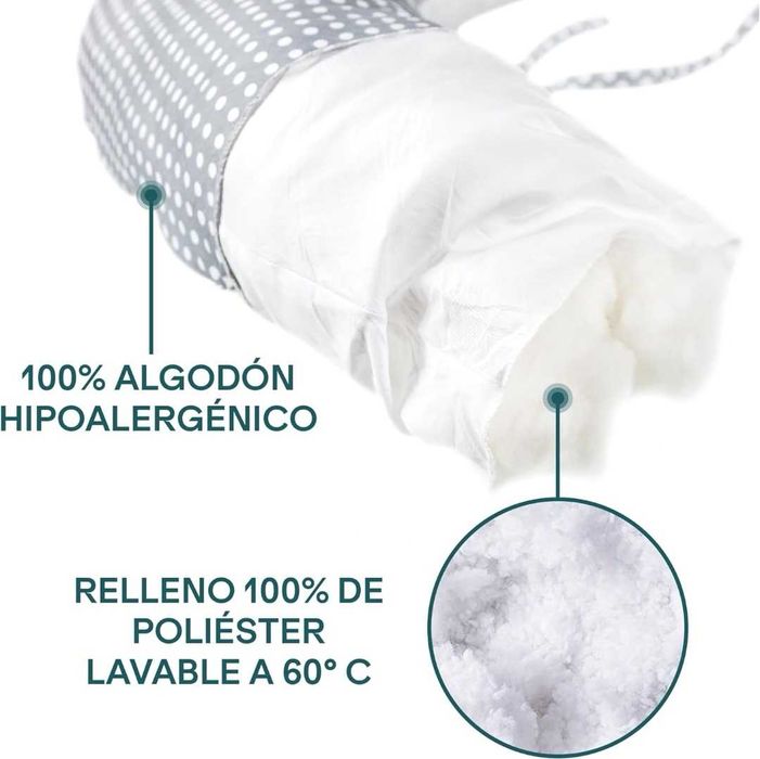 KOALA BABYCARE Almofada de amamentação e de gravidez para dormir