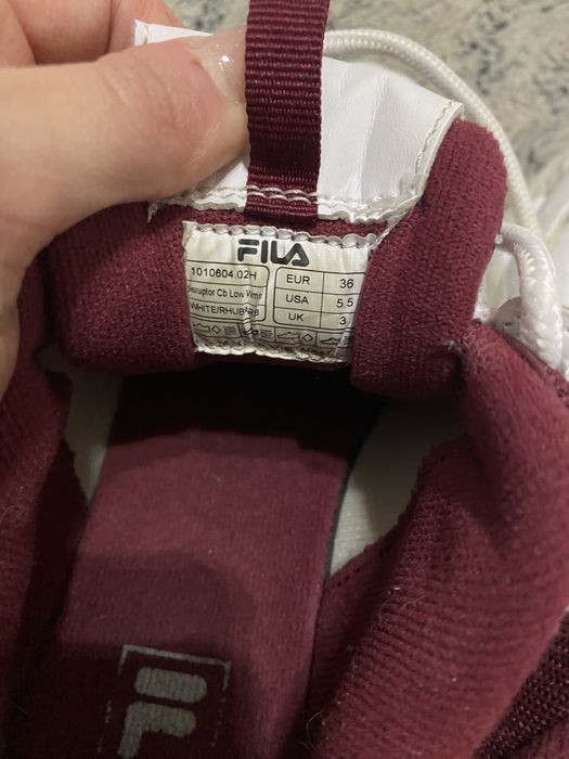 Sapatilhas fila brancas