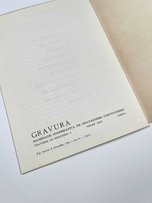Nadir Afonso Gravura 1970 Catálogo da exposição
