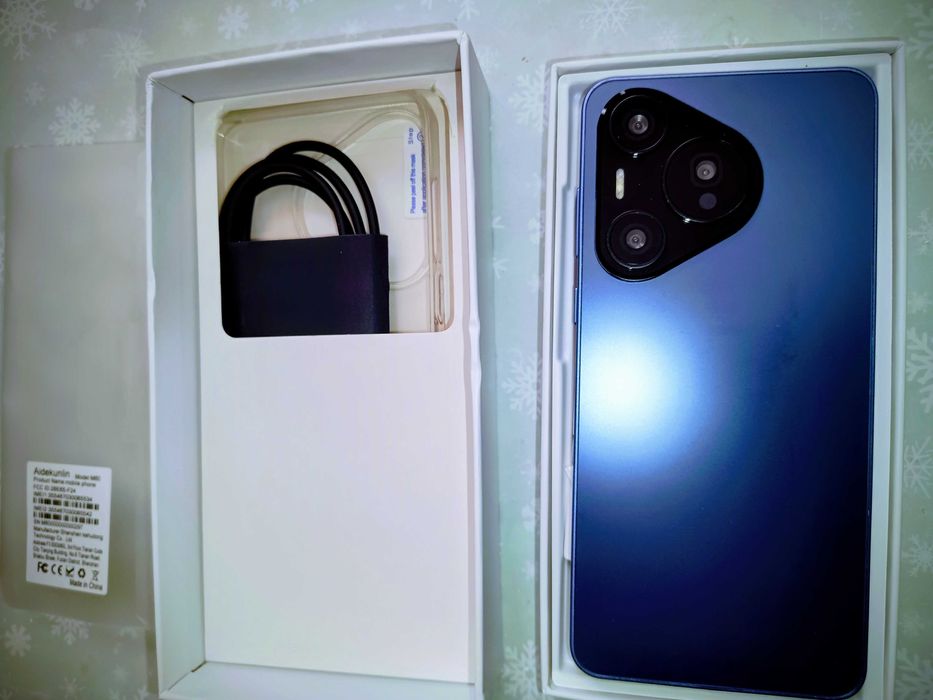 Telemóvel mod. F24 Android 128GB RUM+6GB RAM, Smartpone novo, na caixa