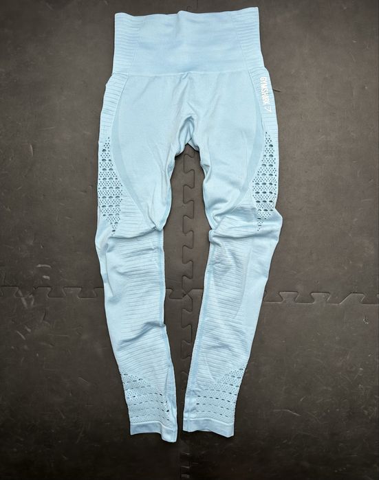 Leginsy sportowe Gymshark streetwear retro vintage