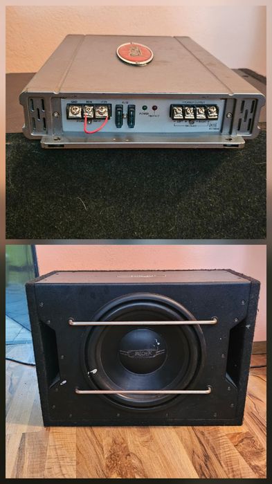RODEK Subwoofer + Wzmacniacz Spectron SP-M2200