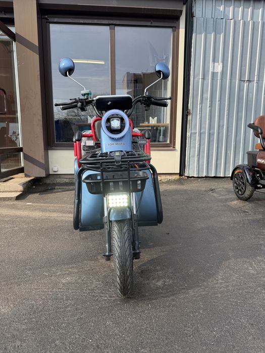 Новий електротрайк Sokmoto X3max 2000w 60V38Ah