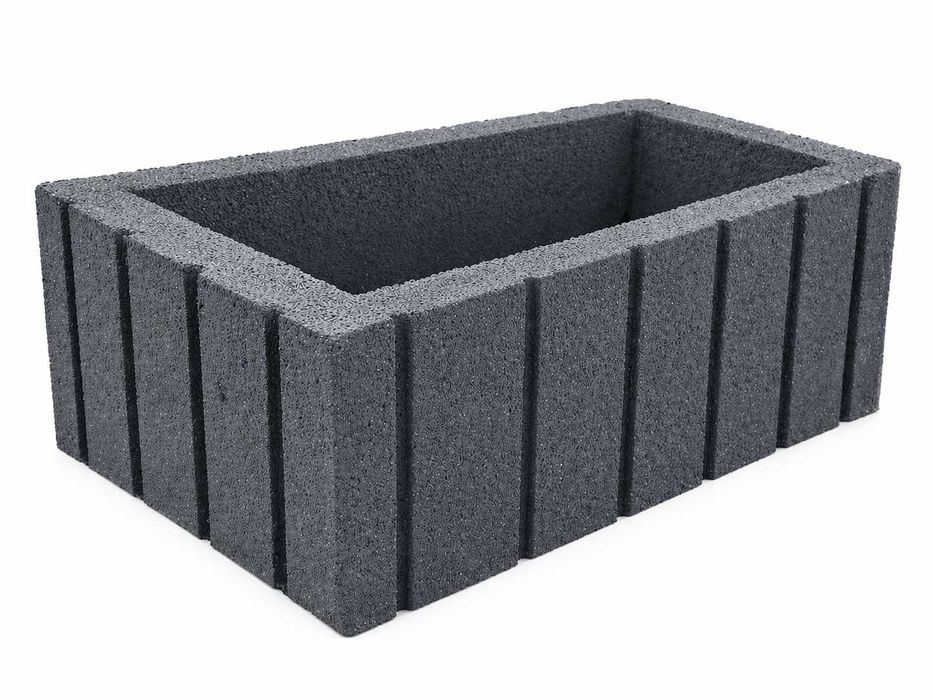 Gazony betonowe 60x40x20h donice ogrodowe donica gazon betonow.Wysyłka