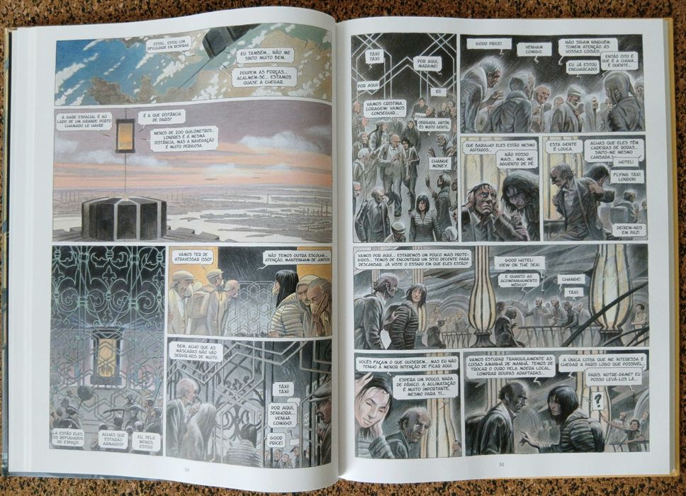 BD - Rever Paris Edição Integral (Schuiten e Peeters)