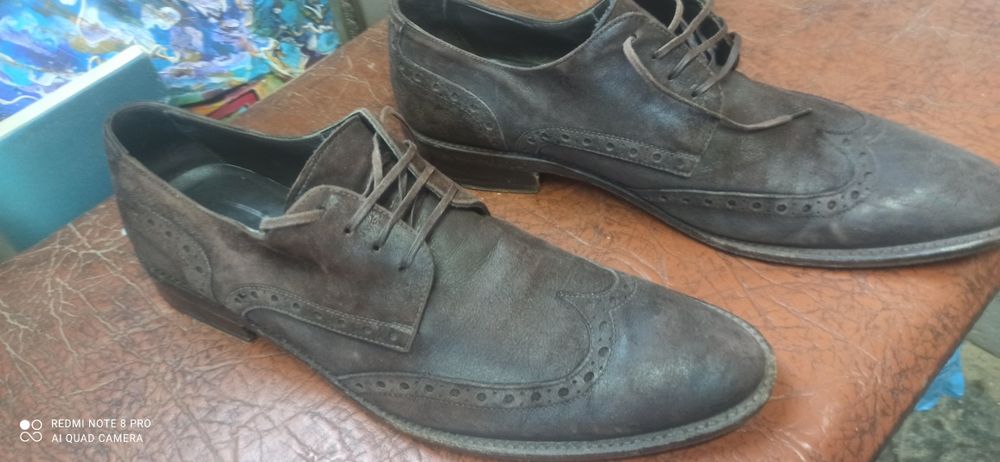 Туфлі замшові!.42розмір.