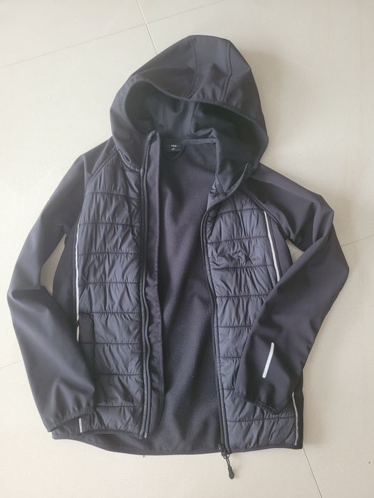 Kurtka czarna 4F r.158 softshell