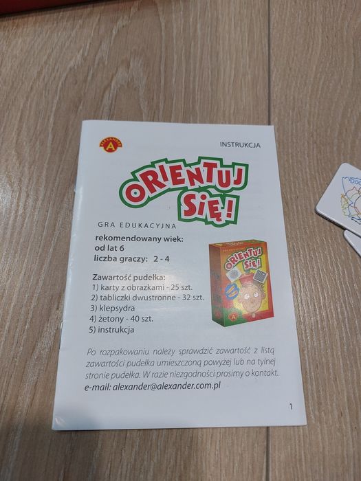 Gra Orientuj się,  Alexander