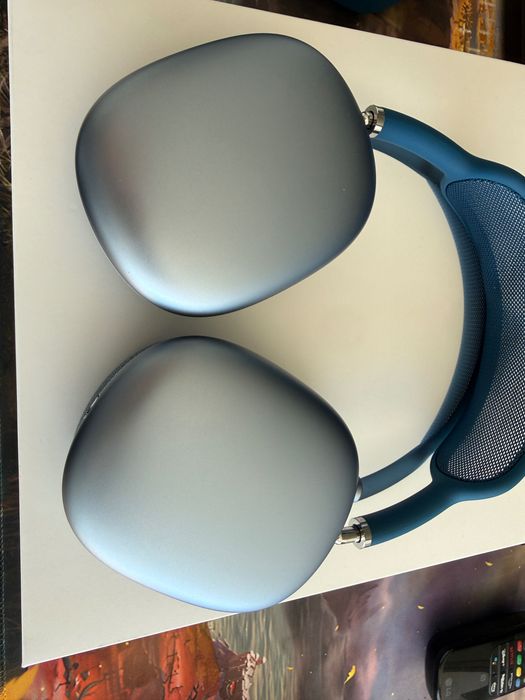 AirPods Max Apple Originais Azul — Lightning — Excelente Estado