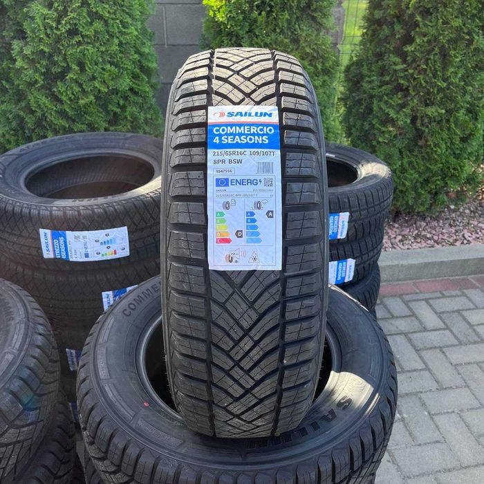 Шина 215/65 R16C 109/107T Sailun Commercio 4 Seasons 8PR BSW