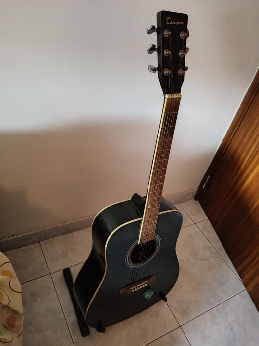 Guitarra Tenson + apoio