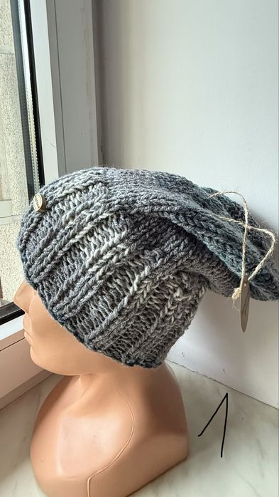 Czapka handmade wiosna