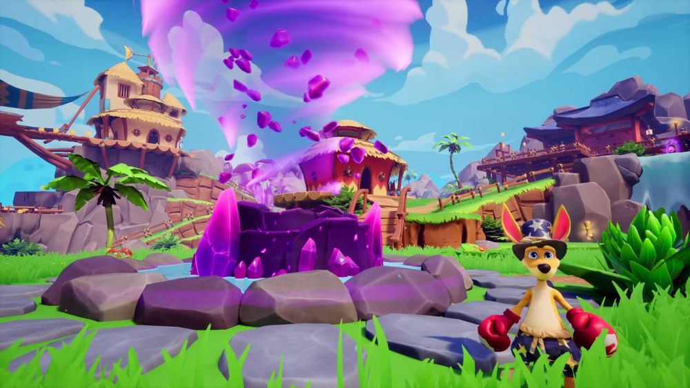 Kangurek Kao PS5 - zręcznościówka, platformówka dla dzieci PL DUBBING