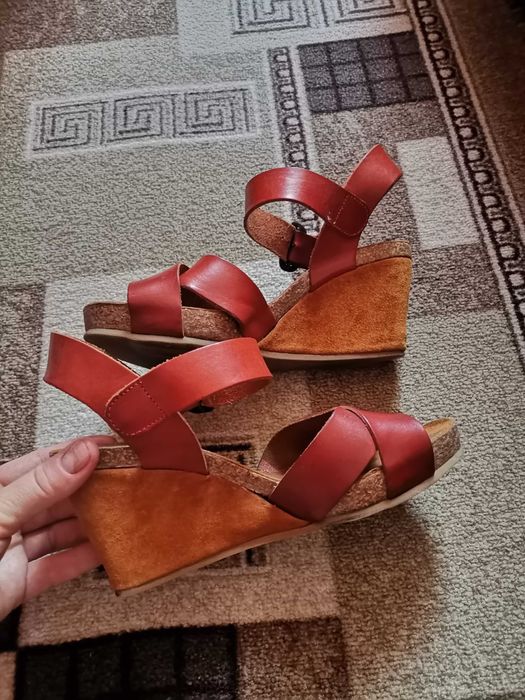 Жіночі шкіряні босоніжки Nove Rose 37р